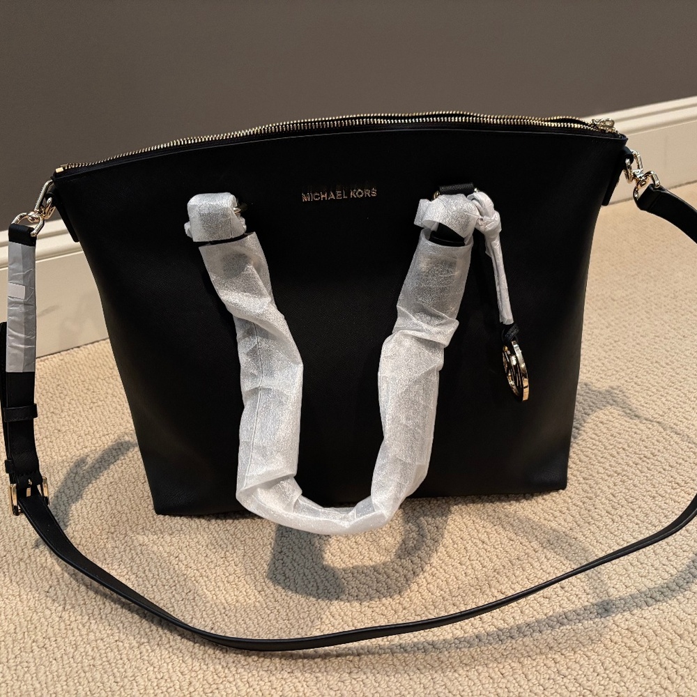 Michael Kors Karla Large Black Tote